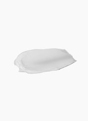 White pillow on a white background