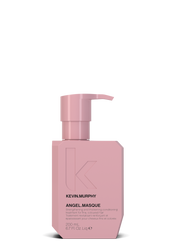 Pink bottle of Kevin Murphy Angel Masque on a white background