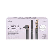 Airstyler Blowout Set packaging with hair styling tools on a white background