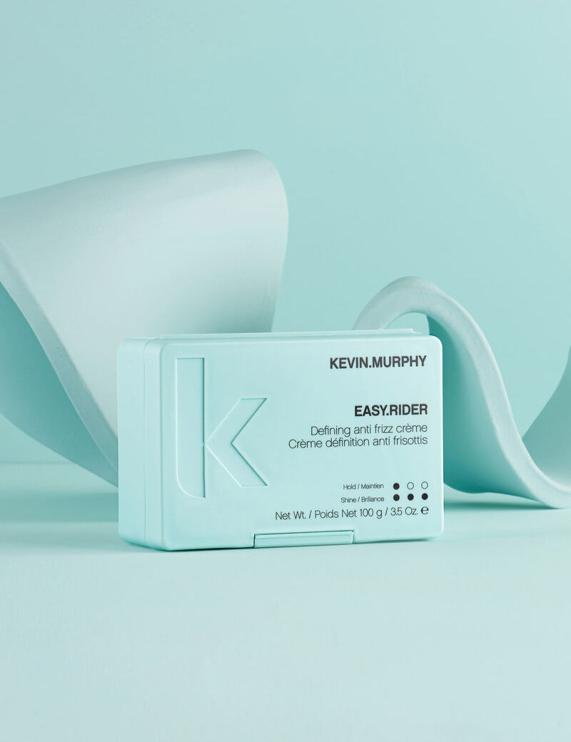 Kevin Murphy Easy.Rider product packaging on a light blue background