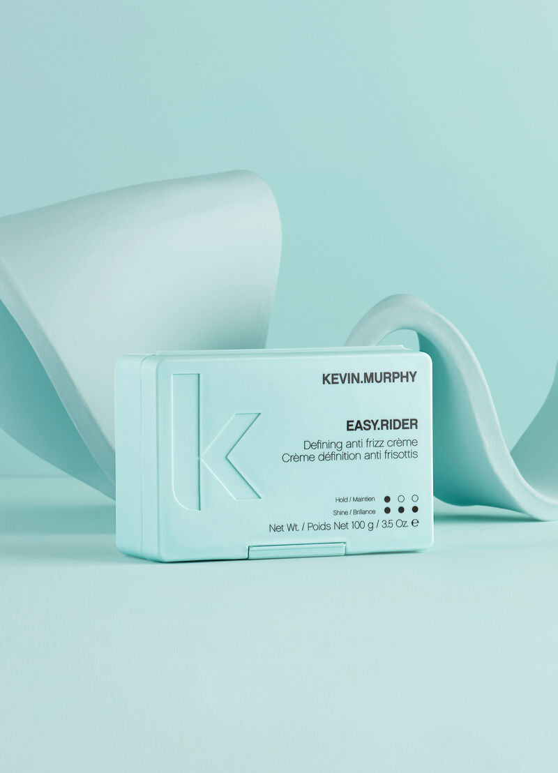Kevin Murphy Easy.Rider product packaging on a light blue background