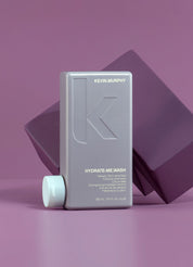 Kevin Murphy shampoo bottle on a purple background
