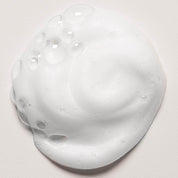 oi souffle foam on a light gray background