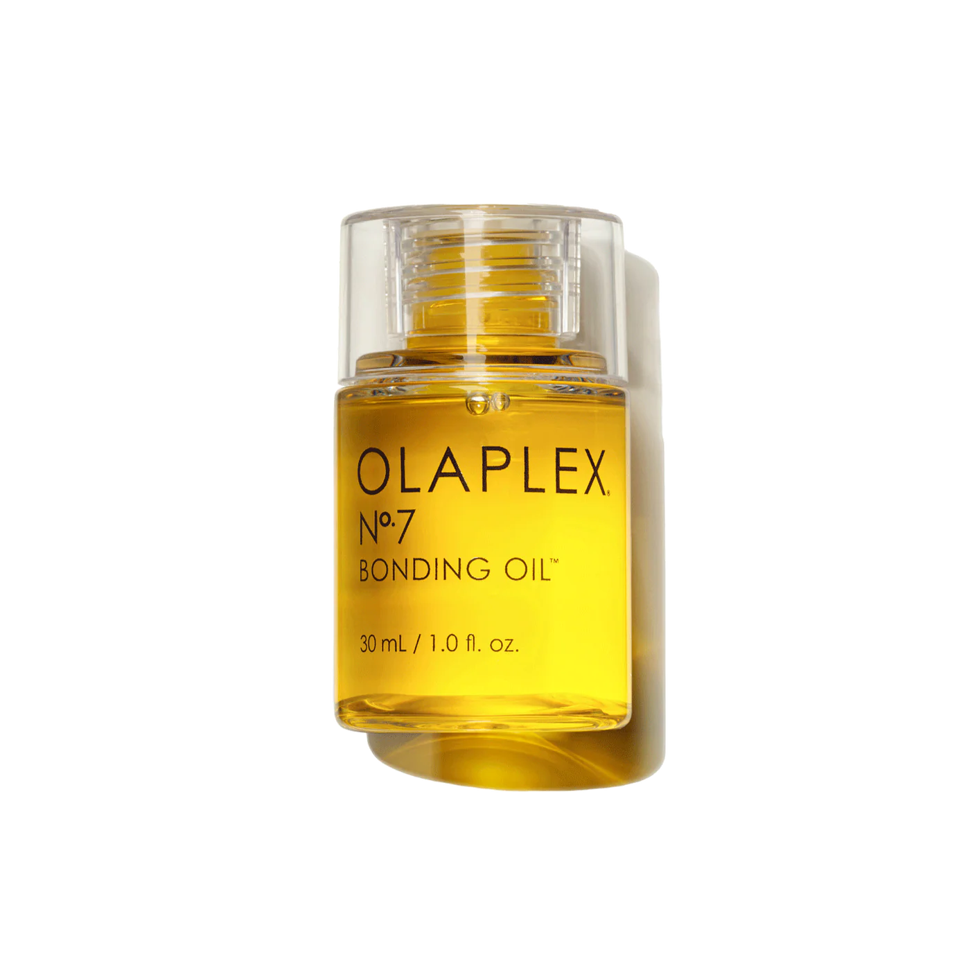 Olaplex No.7 Bonding Oil bottle on a white background