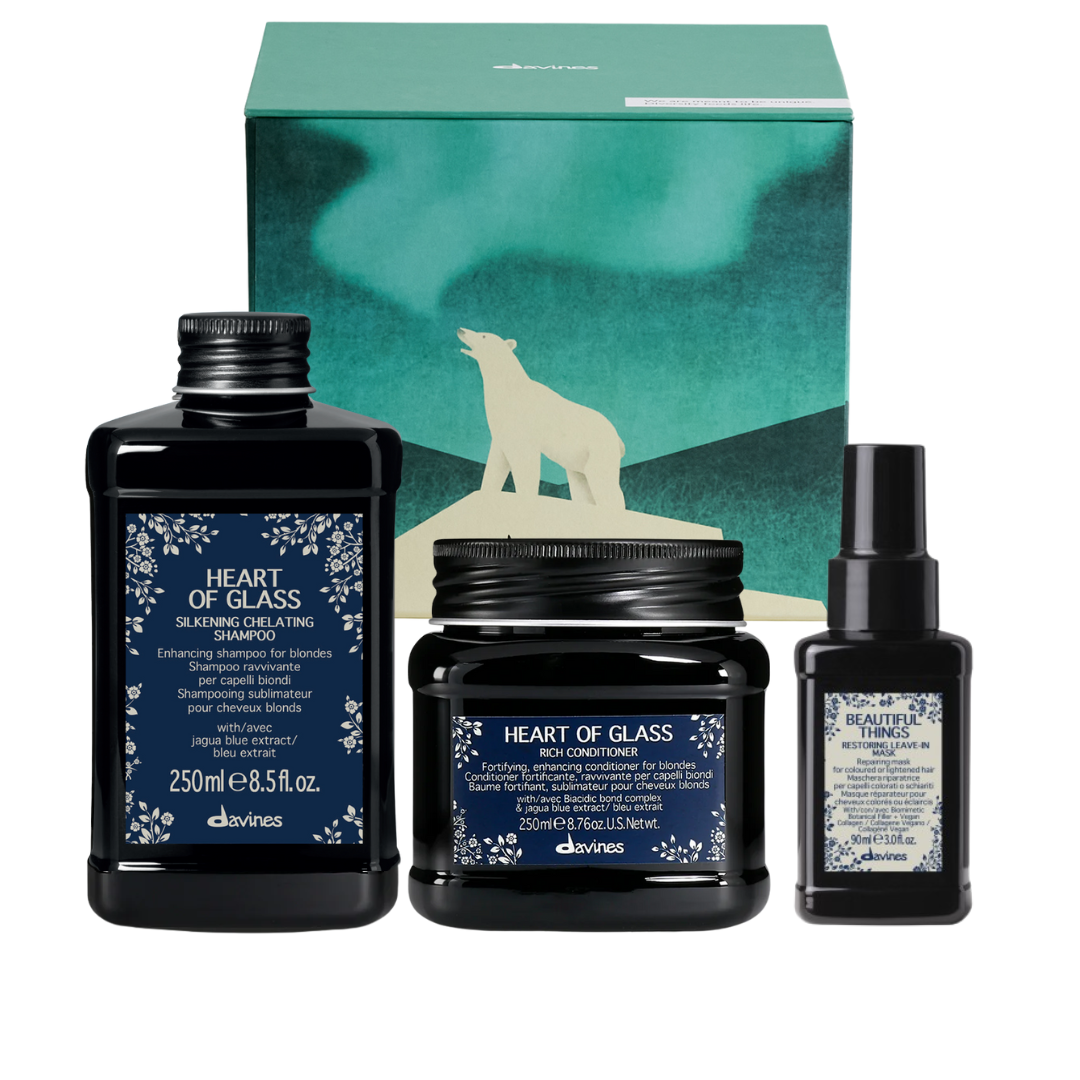 Heart of Glass 3 pc Holiday Set