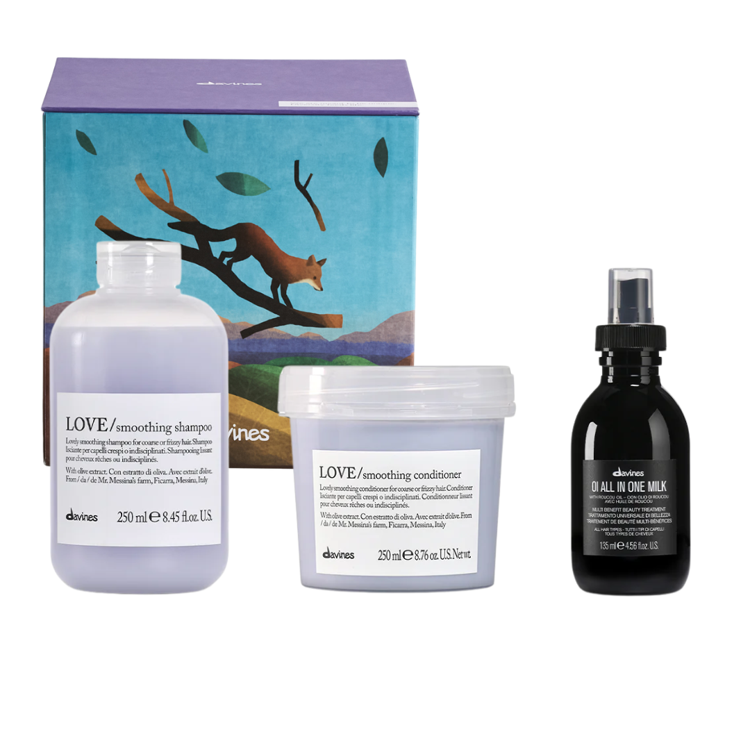 LOVE/ Smoothing + OI Milk 3 pc Holiday Set