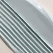 Close-up of conditioner sample with ribbed texture